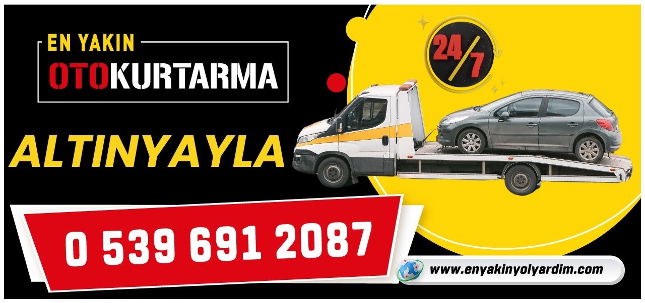 Sivas Altınyayla En Yakın Yol Yardım